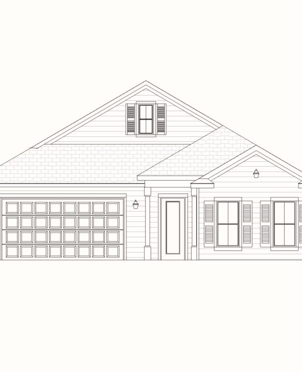 Chateau Collection style home planned for a future lot at Fairway Pointe, Spring 2027